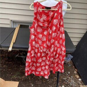 Blokecore gorpcore nostalgi earthy artisanal Forever 21 Floral Dress Size 1X
